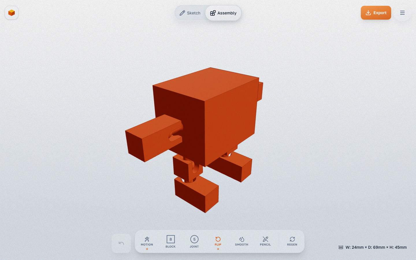Auto-generated joints