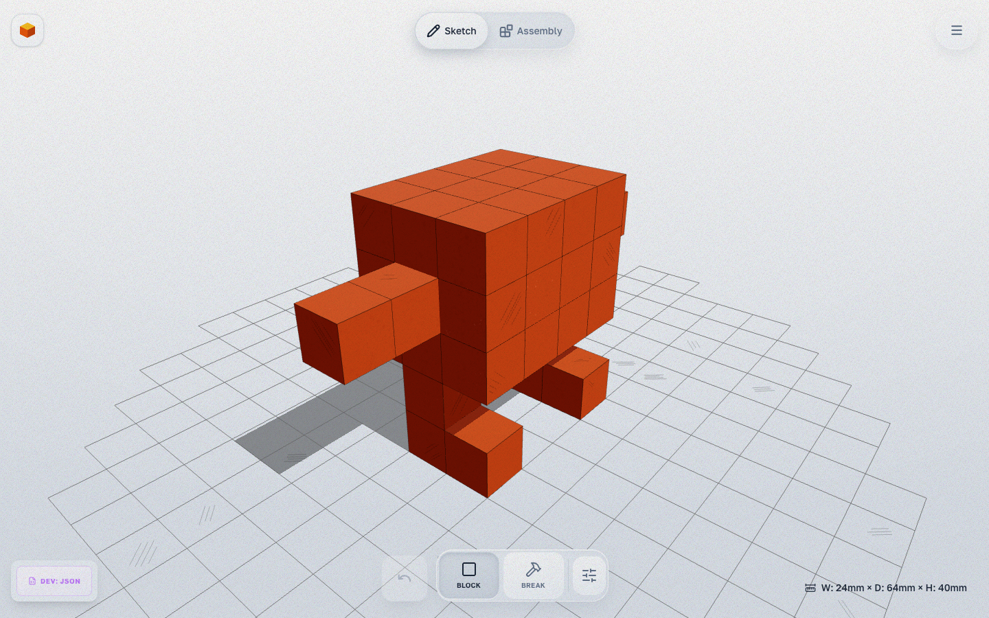 Sketch Mode Interface